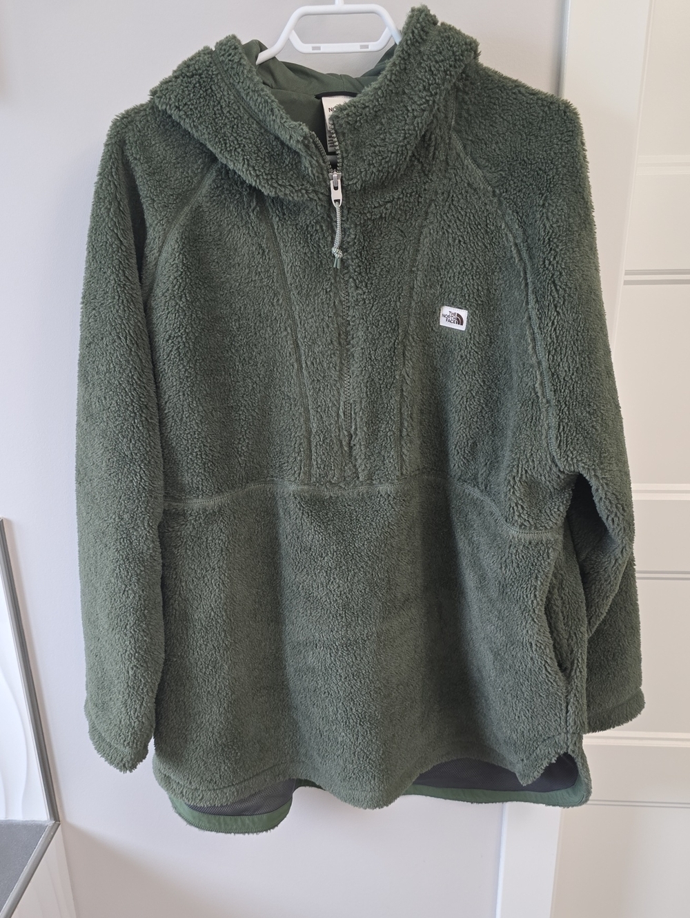 The North Face Sherpa Half-Zip Hoodie - Green